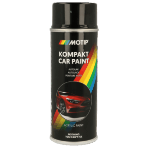 MOTIP dažai black metallic 400 ml