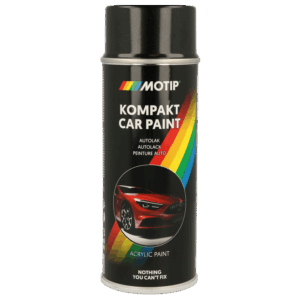 MOTIP dažai black metallic 400 ml