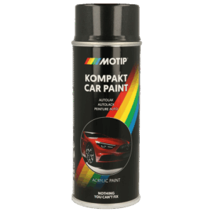 MOTIP dažai black metallic 400 ml
