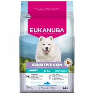 EUKANUBA Special care Sensitive skin Mono - sausas maistas šunims - 2,3kg