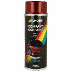 MOTIP dažai red metallic 400 ml