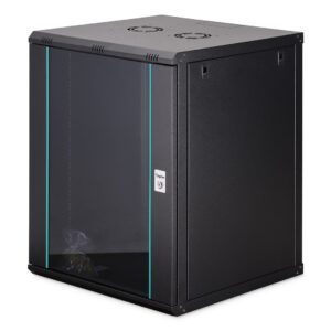 Digitus DN-37115 lentyna 16U Sieninis stovas Juoda - Image 1
