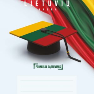 Formulių sąsiuvinis, lietuvių k, 50 lapų, linijomis