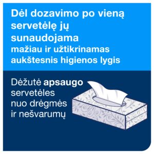 Servetėlės veidui Tork Premium Facial F1 (140280), 2 sluoksniai, baltos spalvos, 100 vnt, dėžutėje - Image 4