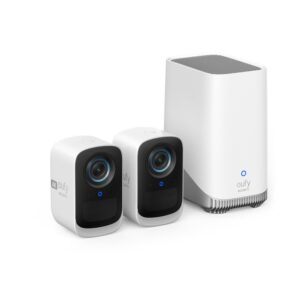 Eufy eufyCam S300 (eufyCam 3C) „Box“ IP apsaugos kamera Vidaus ir lauko 3840 x 2160 pikseliai Siena - Image 1