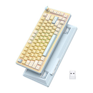 Onikuma MT707 Žaidimų klaviatūra geltonos spalvos - Image 2
