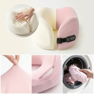TECH-PROTECT COMFORTREST KELIONINĖ KAKLO PAGALVĖ ROŽINĖ - Image 3