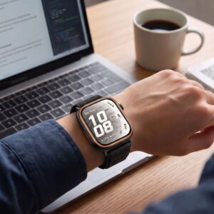 Tech-Protect NYLON PRO HUAWEI WATCH FIT 3 / 4 / 4 PRO / 5 / 5 PRO JUODAS - Image 5