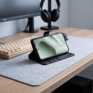 Tech-Protect Wallet GOOGLE PIXEL 11 PRO XL MATINIS JUODAS - Image 5