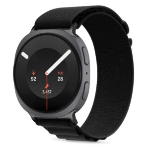 Tech-Protect NYLON PRO Samsung Galaxy WATCH 8 / 9 / CLASSIC (40 / 44 / 46 MM) JUODAS - Image 6