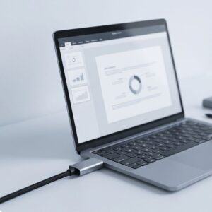 TECH-PROTECT ULTRABOOST KABELIS USB-C Į HDMI 2.1 8K 60HZ 200CM GELEŽIES PILKOS SPALVOS - Image 6