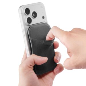 SPIGEN S314-4 SLIM FOLD TRIPOD WALLET MAGSAFE JUODAS - Image 5
