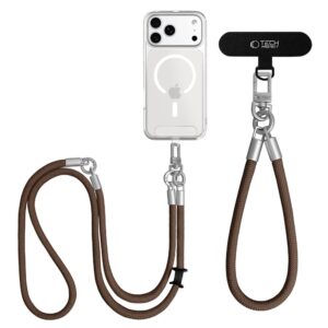 TECH-PROTECT C10S ROPE CROSSBODY & WRIST WALNUT BROWN/TITANIUM - Image 5