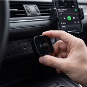 TECH-PROTECT ULTRABOOST CA01 APPLE CARPLAY / ANDROID AUTO ADAPTERIS USB BLUETOOTH 5.4 MATINĖ JUODA - Image 5