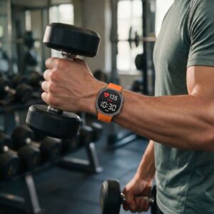 TECH-PROTECT ICONBAND PRO SAMSUNG GALAXY WATCH ULTRA 1 / 2 2024-2026 (47 MM) ORANŽINIS - Image 4
