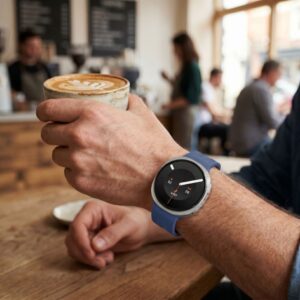 TECH-PROTECT SILICONE EVO SAMSUNG GALAXY WATCH 8 / 9 / CLASSIC (40 / 44 / 46 MM) TAMSIAI MĖLYNAS - Image 5