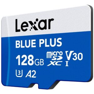 MEMORY MICRO SDXC 128GB UHS-I/W/A LMSBLPL128G-BNANG LEXAR
