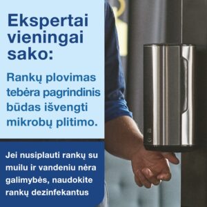 Rankų dezinfekantas Tork Premium Alco Gel S1 (420105), 1l - Image 3