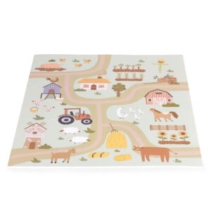 Didelis EVA putų žaidimų kilimėlis vaikams ūkis 90.5x90.5 cm 21 dalis ECOTOYS - Image 6