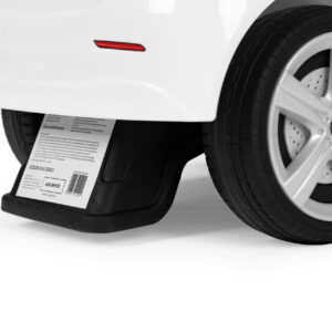Mercedes C CLASS vaikiškas stumiamas automobilis, interaktyvus vairas, rankena, baltas - Image 6