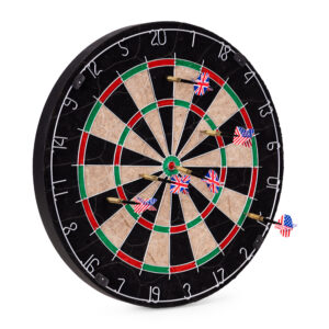 Sizalio smiginio lenta 46 cm rinkinys su 6 smiginio strėlytėmis - Image 6