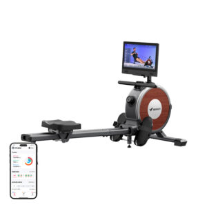 MERACH MR-R02B10 Rowing Machine juodos spalvos