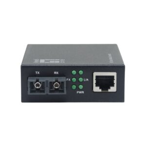 LevelOne GVM-2002 tinklo medijos keitiklis 1000 Mbit/ai 1310 nm Vienas režimas Juoda - Image 1