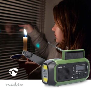 Nedis RDDBCR2000GN radijo imtuvas Nešiojama Skaitmeninis Juoda, Žalia - Image 2
