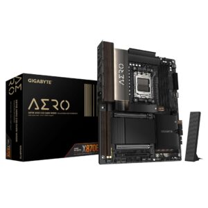 GIGABYTE X870E AERO X3D DARK WOOD AMD X870E AM5 lizdas ATX - Image 1