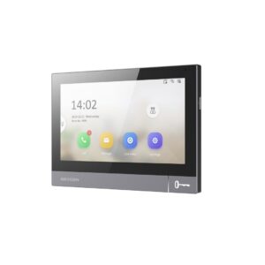 Hikvision DS-KH8381-WTE1 vaizdo telefonspynės sistema 17,8 cm (7") Juoda - Image 2
