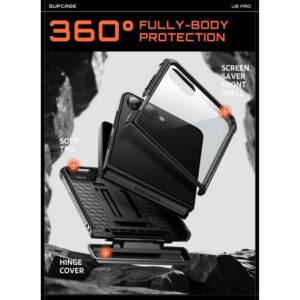 SUPCASE UNICORN BEETLE PRO GALAXY Z FLIP 8 JUODAS - Image 6