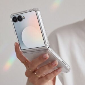 TECH-PROTECT FLEXAIR HYBRID GALAXY Z FLIP 8 SKAIDRUS DĖKLAS - Image 4