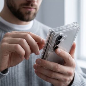 TECH-PROTECT FLEXAIR HYBRID GALAXY Z FOLD 8 ULTRA SKAIDRUS DĖKLAS - Image 5