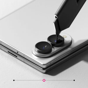 FOTOAPARATO APSAUGINIS RĖMELIS RINGKE CAMERA FRAME 2-PACK Samsung Galaxy Z FOLD 8 JUODAS - Image 6