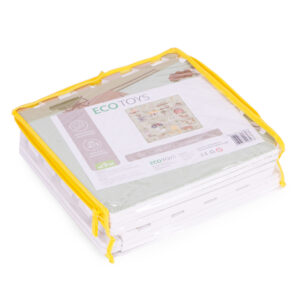 Didelis EVA putų žaidimų kilimėlis vaikams ūkis 90.5x90.5 cm 21 dalis ECOTOYS - Image 7