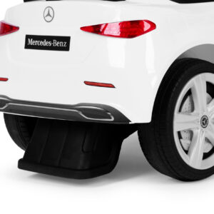 Vaikiškas elektromobilis Mercedes C CLASS, interaktyvus vairas, garsiniai efektai, baltas - Image 7