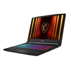MSI Katana 15 HX B14WFK-605XPL Intel® Core™ i7 i7-14650HX Knyginis kompiuteris 39,6 cm (15.6") „Full HD“ 16 GB DDR5-SDRAM 512 GB SSD NVIDIA GeForce RTX 5060 Wi-Fi 6E (802.11ax) NoOS Juoda - Image 1