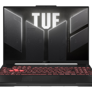 ASUS TUF Gaming A16 FA607NUQ-RL029W Ryzen 7 170 16,0 colių FHD+ 144 Hz „Value“ IPS lygio ekranas, 32 GB DDR5 4800, 512 GB SSD, 720p kamera, 56 WHrs, GeForce RTX 4050 6 GB, „Windows 11“, aliuminis, „Mecha Gray“ spalva - Image 1
