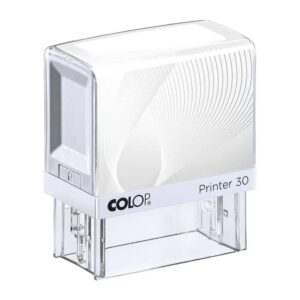 Antspaudas Colop Printer 30, baltos spalvos