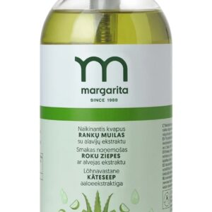 Rankų muilas Margarita, naikinantis kvapus su alavijų ekstraktu 400ml