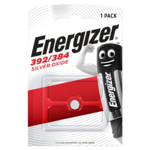 Sidabro oksido baterija 392/384 (SR41,LR41, AG3, L736, V3GA) 1.5V 47mAh ENERGIZER