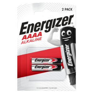 Šarminė baterija LR61/AAAA/LR8D425/25A/FSB2 1.5V 600mAh ENERGIZER (2vnt pakuotėje)