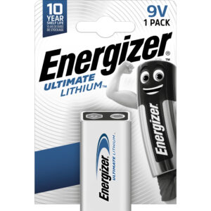 Ličio baterija 9V 800mAh (6FR6,1222, U9VL) ENERGIZER