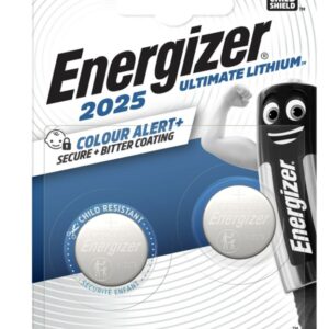 Ličio baterija CR2025 3V 170mAh Energizer Ultimate 2vnt pakuotėje