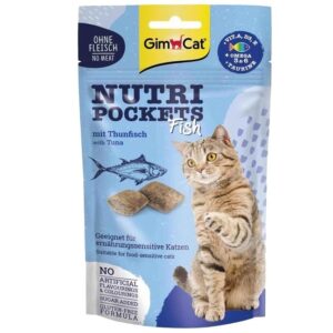 GIMCAT Nutri pockets Tuna - skanėstas katėms - 60g