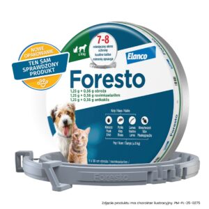 ELANCO Foresto apykaklė katėms ir šunims iki 8 kg - Image 2