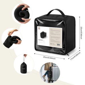 TECH-PROTECT COMFORTREST KELIONINĖ KAKLO PAGALVĖ JUODA - Image 7