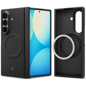 SPIGEN AIRSKIN ARAMID MAGSAFE GALAXY Z FOLD 8 ULTRA JUODAS - Image 6