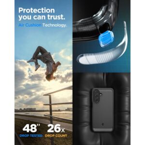 SPIGEN RUGGED ARMOR GALAXY A27 5G MATINIS JUODAS - Image 7