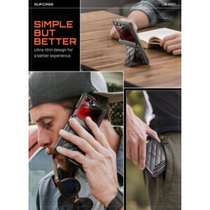 SUPCASE UNICORN BEETLE PRO GALAXY Z FLIP 8 JUODAS - Image 7